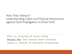 How They Interact? Understanding Cyber and Physical Interactions