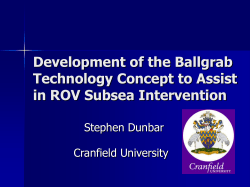 Development of the Ballgrab Technology Concept to