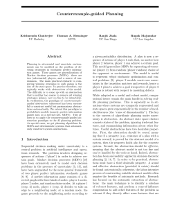 Counterexample-guided Planning