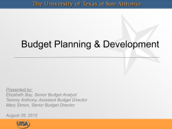 2009-2010 Fiscal Year-End Workshop