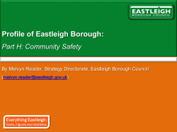 Community Safety - Eastleigh Borough Council
