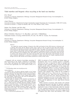 Struyf, E., A. Dausse, S. Van Damme, K. Bal, B. Gribsholt, HTS