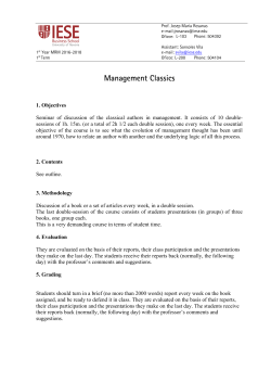 Management Classics