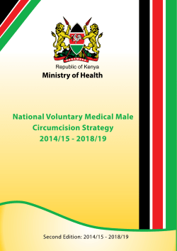 2nd National VMMC Strategy-Kenya