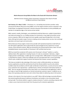 Marine Resources Group Makes the Move to the Cloud