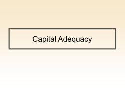 Capital Adequacy