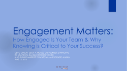 Engagement Matters: How Engaged Is Your Team and Why