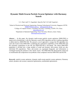 DMS-PSO+HS1 - Nanyang Technological University