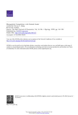 Monopolistic Competition with Outside Goods