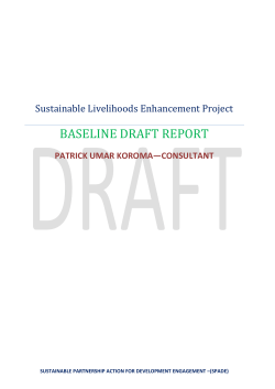 3.0.3: Questionnaire for household survey