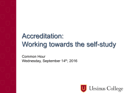 Common Hour - September 14, 2016