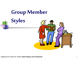 Group Member Styles