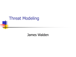 Threat Modeling