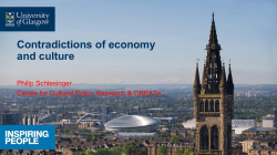 Contradictions of economy and culture