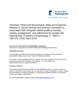 Intrinsic and extrinsic motivation is associated with computer