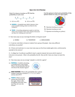 Quiz 13.2-13.3 Review