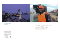 The Social and Economic Impact of Standard Chartered Ghana