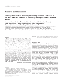 Consequences of two naturally occurring missense mutations in the