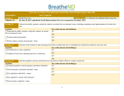 Objective 1 - Smoke-Free Law