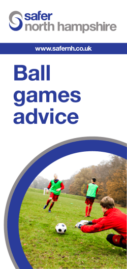 Ball games advice