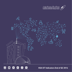 ICT Indicators -Q2 2016 English final