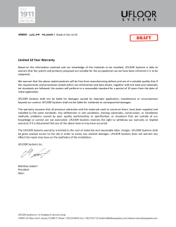 Limited 10 Year Warranty