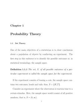 Probability Theory