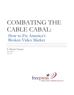 Combating The Cable Cabal