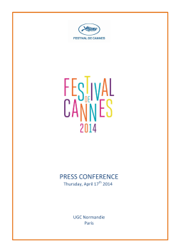 Festival de Cannes - Site Officiel / Institutionnel