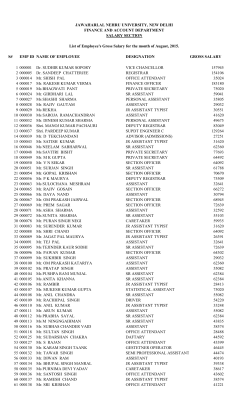 employee gross salary aug 2015