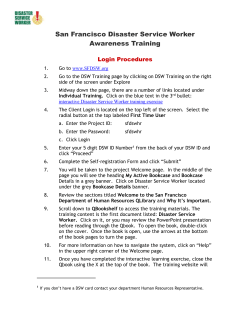 Login and Registration FAQ`s - Department of Human Resources