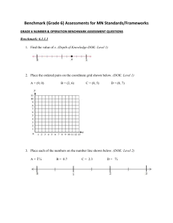 Grade 6 - NBInstructionalResources