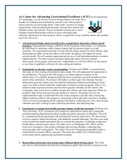 ace-study-options-fo.. - Center for Advancing Correctional Excellence