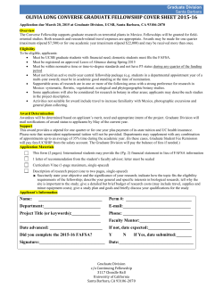 olivia long converse graduate fellowship cover sheet 2015-16