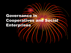 Cooperative Governance