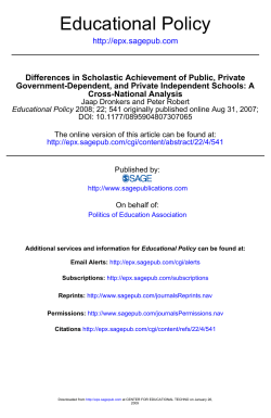 Educational Policy - European University Institute