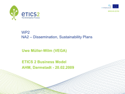 User Communities involvement