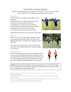 Train like a soccer player!