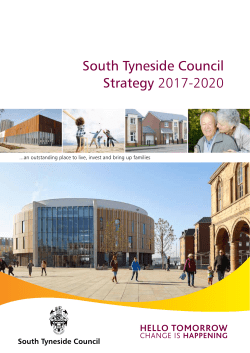 South Tyneside Council Strategy 2017