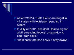 Drugs and Forensic Toxicology