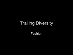 Trailing Diversity - iEARN Learning Circles