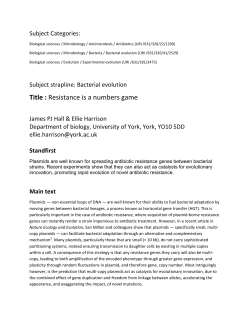Title : Resistance is a numbers game