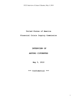 2010-05-05 Interview with Arturo Cifuentes