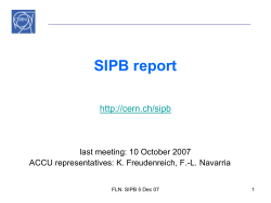 SIPB - CERN Indico