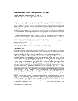 Extensive-Form Game Abstraction With Bounds