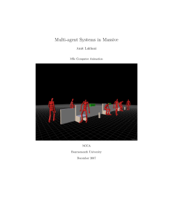 Multi-agent Systems in Massive - People