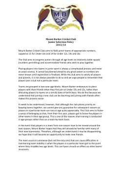 File - Mount Barker Cricket Club