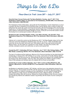 Fleur-Des-Lis Trail: June 26th &ndash; July 2nd, 2017