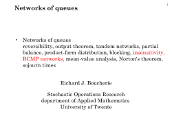 Advanced Queueing Theory
