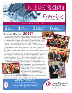 blueprint - Lisbon Community Federal Credit Union